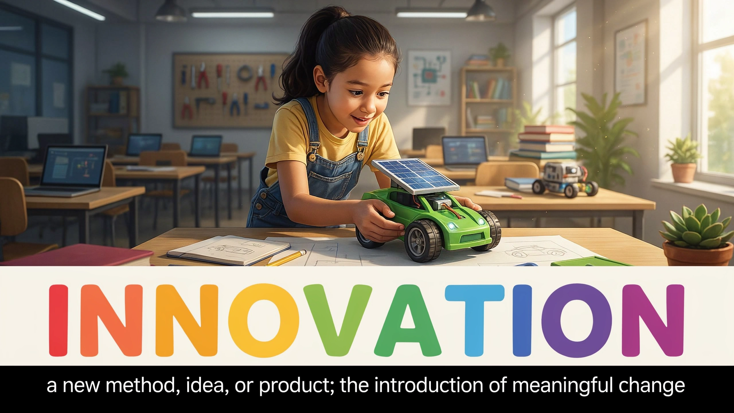 English Illustration for innovation